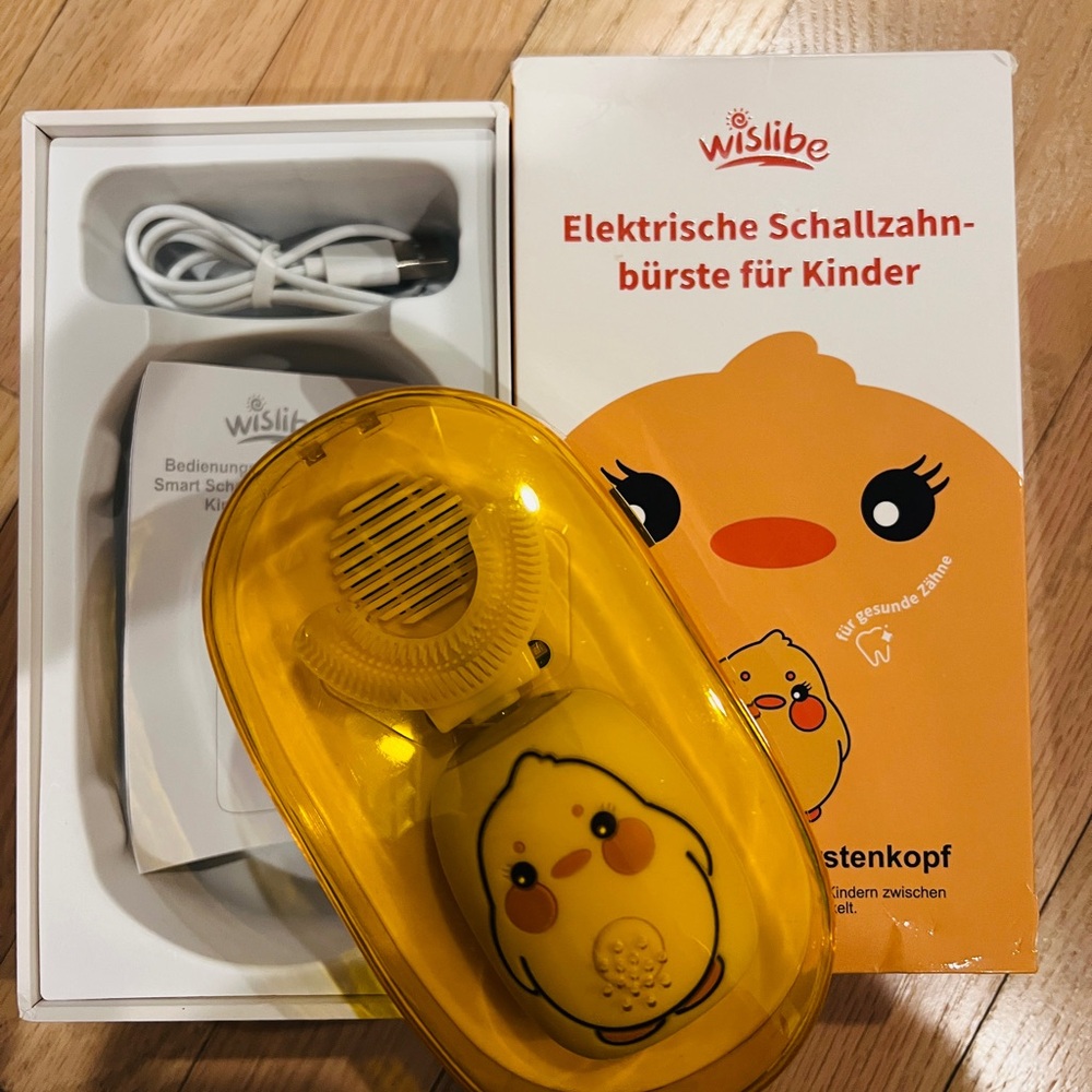 Kids Electric Toothbrush - Yellow